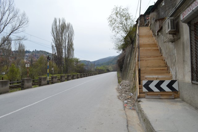 Реконструкиција на скалите на стариот дел на градот што ја поврзува улицата „8ми Септември“ со улицата „Ангелко Палашев“ - Слика 1