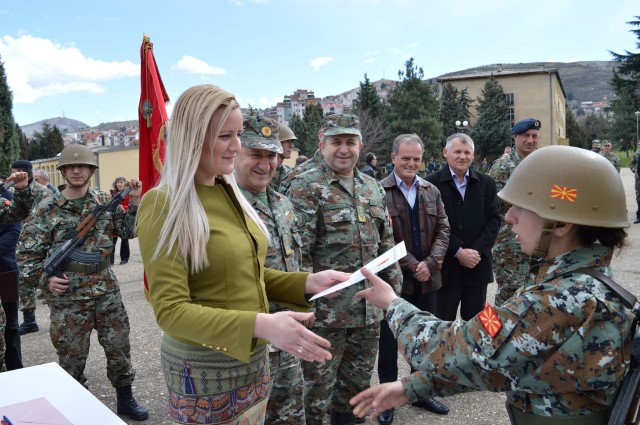 Свечена заклетва во велешката касарна - 2